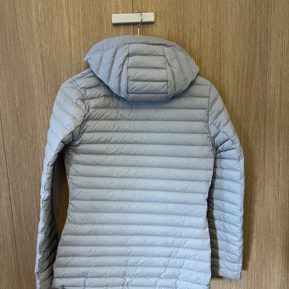 Lululemon Pack It Down Jacket Blue Linen Size 6 - Picture 6 of 6